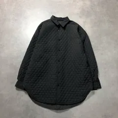 WQ1089●BEAMSBOY：ナイロンシャツブルゾン 黒 13-18-0015-652 キルティング ジャンパー ジャケット ビームスボーイのサムネイル