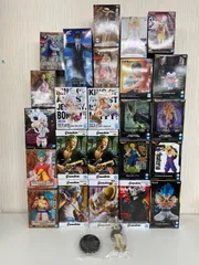 ジャンプ プライズ フィギュア まとめ 未使用混在 計24点 ワンピース ドラゴンボール 他 （ME28-3637)