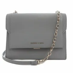 チャールズ&キース  CHARLES&KEITH チェーンショルダーバッグ 斜め掛け クロスボディ ロゴ 水色 ライトブルー /GV