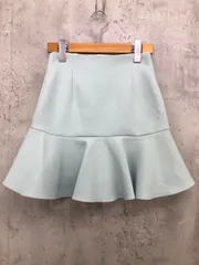 snidel スナイデル Aライン 台形 スカート size０/水色 ■■ レディース