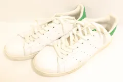 【中古】 adidas メンズスニーカー 27.5cm Stan Smith adidas 27.5cm 白 ホワイト 緑 グリーン