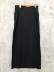 JOURNAL STANDARD L'ESSAGE ジャーナルスタンダードレサージュ 日本製 ロング スカート size36 /黒 ■■ レディース