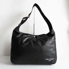 【24AW】COMME des GARCONS HOMME【シンセティックレザー ショルダー バッグ (HN-K204)】 ブラック コムデギャルソンオム 26020513のサムネイル