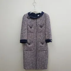 MOJO.S.PHINE モジョエスピン ツイード ONE PIECE 55サイズ