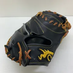 リュウ RYU 201型 硬式 大人 一般 キャッチャーミット 捕手 グローブ グラブ 右投げ   グローブ袋付き 野球 7879のサムネイル