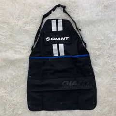 GIANT エプロン／ PRO CYCLING TEAM ロゴ入り ブラック メカニック用 自転車 整備用 大判ポケット 長さ調整可のサムネイル