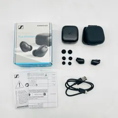 ゼンハイザー Sennheiser ワイヤレスイヤホン ACCENTUM True Wireless ブラック 高性能ドライバー ハイブリッドノイズキャンセリング 外音取り込み機能 bluetooth 5.3 IP54 ポケットサイズ ワイヤレス充電