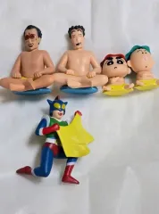 クレヨンしんちゃん サウナ フィギュア フルセット 5個 まとめ