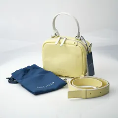 コールハーン COLE HAAN ミニボストンバッグ クロスボディバッグ 2WAY ゴールデンヘーズ 美品