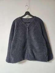ノーカラー フリース UNIQLO XLサイズ
