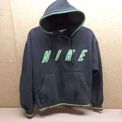 ヴィンテージ NIKE ナイキ プルオーバーパーカー 黒