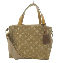 ラシット RUSSET ハンドバッグ ショルダー 2WAY 総柄 ナイロン ベージュカーキ系 /UO