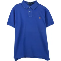 古着 ラルフローレン Ralph Lauren POLO by Ralph Lauren CUSTOM FIT 半袖 ポロシャツ メンズL相当/eaa616691