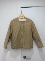 UNIQLO(ユニクロ) ベージュ リバーシブル キルティング ジャケット