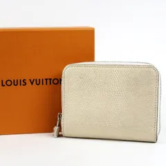 【美品】LOUIS VUITTON ヴィトン モノグラム リザード ジッピー コインパース 小銭入れ 財布【UD19】