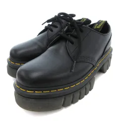 ドクターマーチン DR.MARTENS AUDRICK オードリック 3ホールシューズ 5 24cm 厚底 黒 ブラック 27147001 /AE