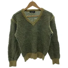 30％OFF！merVogue　セーター　長袖　ニット　トップス　Vネック　3Dニット　古着