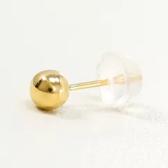 K18YG ピアス(片耳) 総重量約0.1g レディース