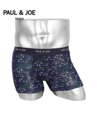 新品 未使用 PAUL&JOE ポールアンドジョー 下着 ベア天ラビット＆ハート柄 PT メンズ ボクサーパンツ 518229【メール便】 ネイビー