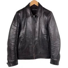 【WACKO MARIA】ワコマリア GUILTY PARTIES ライダースジャケット レザー ダークブラウン 濃茶 メンズ Mサイズ 【中古品】 USED-B 【9304】のサムネイル