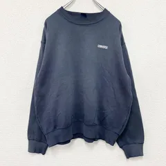 古着 used　～00s　CONVERSE ALL STAR　コンバース　スウェット/トレーナー　フェード　紺　ネイビー　Lサイズ【値引き交渉OK！】