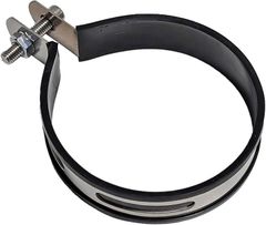 sakurawing 汎用 サイレンサーバンド マフラーステー バイク オートバイ ステンレス カスタム パンチャータイプ (90mm)