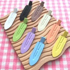 【1081】100個 前髪クリップ ヘアクリップ ホイップデコ ミックス まとめ売り