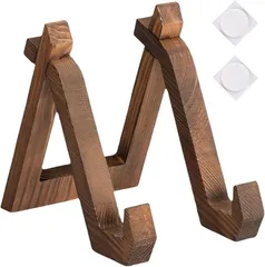 レタヤ 遺影立て 写真立て 木製 四つ切り 六つ切り A4 A3 フレーム スタンド フォトスタンド 遺影写真立て (ブラウン,  A3、a4、四つ切り、六つ切り)