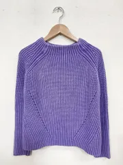 DEMYLEE　デミリー ニット セーター sizeS/紫◆■レディース