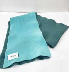 ENFOLD エンフォルド  バイカラー    マフラー size/緑◆■◎レディースのサムネイル