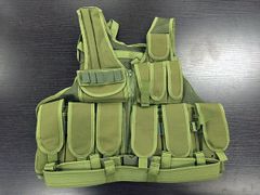 オリーブドラブ タクティカルベスト MOLLE対応 - メルカリ