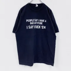 古着 used　ALSTYLE　半袖メッセージプリントTシャツ　黒　ブラック　Lサイズ【値引き交渉OK！】