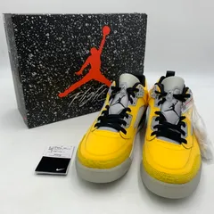 【中古品】NIKE ナイキ JORDAN SPIZIKE LOW PRM VARSITY MAIZE HF4319-741 ジョーダン スパイジーク ロー バーシティメイズ スニーカー 靴 【160-260220-ko-04-tei】