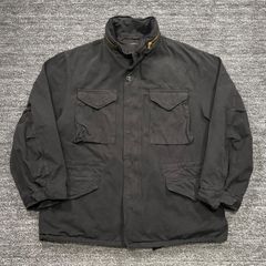 美品 comoli 25aw 製品染めM65ジャケット C03-01026 2 コモリ ブラック