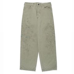 パンツ DIRT PAINT 80's WIDE 5P PANTS KINARI ANACHRONORM - Dirt Paint 80'S Wide 5P Pants