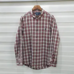 ラルフローレン スリムフィット チェック シャツ - XL