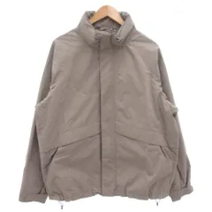 ユニクロ UNIQLO 25SS ウインドプルーフスタンドブルゾン ジャケット ジップアップ ナイロン XL グレー 311-475038 /GV