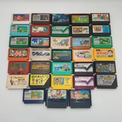 ファミコンソフト 33本 まとめ売り 大量 ジャンク 現状品 動作未確認