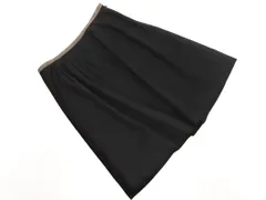 green label relaxing グリーンレーベルリラクシング ユナイテッドアローズ タック フレア スカート size40/黒 ■■ レディースのサムネイル