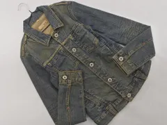 Yanuk ヤヌーク Gジャン デニム ジャケット sizeP/青 ■◇ レディース