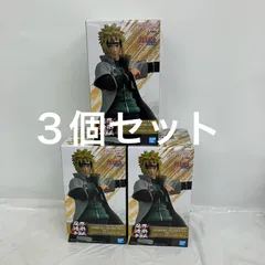未開封 NARUTO ナルト 疾風伝 忍界造形列伝 波風ミナト BAKPRESTO フィギュア 3個セット LF2667 f101