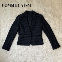 美品★コムサイズム ラメ入り ブレザー サイズM 紺 入園式 入学式 COMME CA ISM