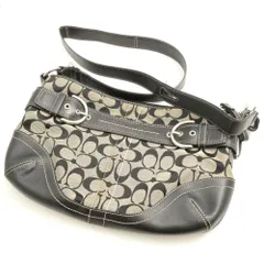 COACH コーチ J05K-7077 ワンショルダーバッグ 1点 ショルダーバッグ シグネチャー ブラック レディース AD1436 