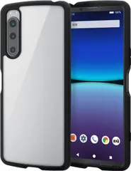 493 エレコム Xperia 5 IV [ SO-54C | SOG09 ] ケース カバー 耐衝撃 衝撃吸収 TOUGH SLIM LITE 高硬度 [薄くて軽い耐衝撃ケース] ストラップホール付き ブラック PM-X224TSLFCBK