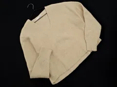 COLLAGE コラージュ ガリャルダガランテ ウール混 サイドジップ ラメ ニット セーター sizeF/ベージュ ◇■ レディース