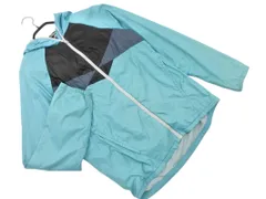 adidas アディダス 切替 フーディー ナイロン ジャケット sizeL/ミント ■◇ メンズ