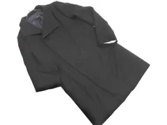 ZARA ザラ 比翼ボタン ロング コート sizeM/黒 ◇■ メンズ