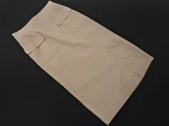 UNTITLED アンタイトル スリット ロング スカート size3/ベージュ ■◇ レディース