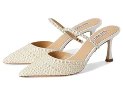 バッジェリーミシュカ レディース シューズ ヒール Badgley Mischka Duchessoft White ホワイト