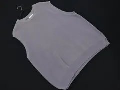 URBAN RESEARCH アーバンリサーチ ニット ニット ベスト sizeL/グレー ■◇ メンズ